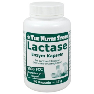 LACTASE 9.000 FCC Enzym Kapseln Produktbild