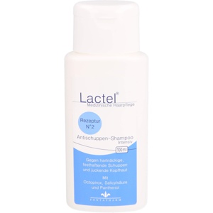 LACTEL Nr.2 Shampoo gegen festhaftende Schuppen Produktbild