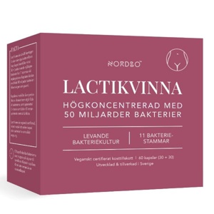 NORDBO LactiKvinde 50 mia. - 60 kapsler produktbillede