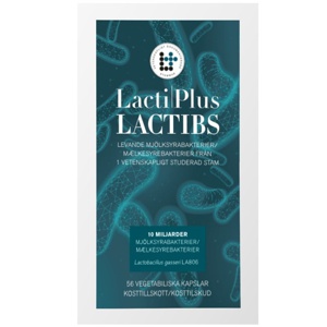 LactiPlus LACTIBS - 56 kap. produktbillede