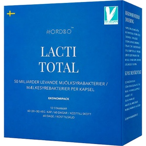 Nordbo LactiTotal 50 mia. - 60 kapsler produktbillede