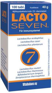 Lacto Seven 100 tabletter produkt bild