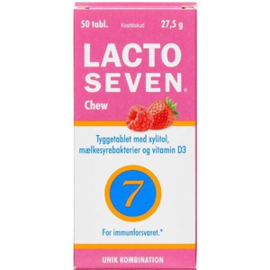 Lacto Seven Chew - 50 stk produktbillede