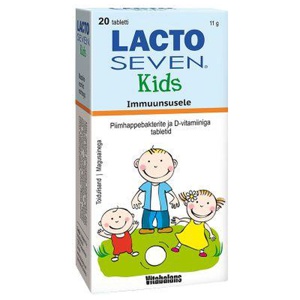 Lacto Seven Kids tabletid N20 toote pilt