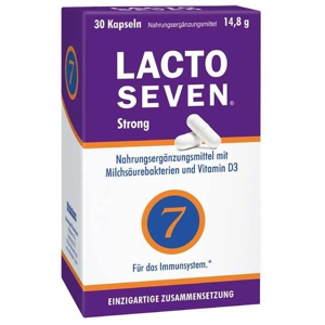 LACTO SEVEN Strong laktosefr.glutenfr.zuckerfr.Kps Produktbild