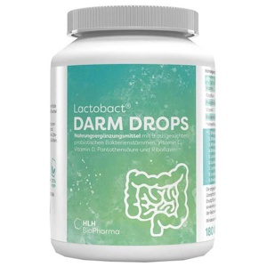 Lactobact Darm Drops Kautabletten, 180 St Kautabletten Produktbild