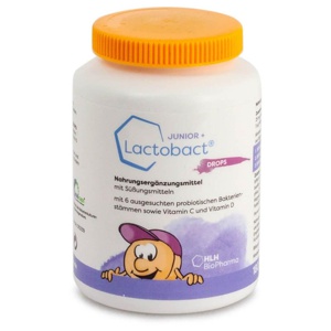 LACTOBACT Junior Drops Lutschtabletten Produktbild