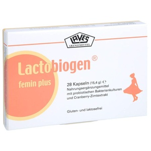 LACTOBIOGEN femin plus Kapseln Produktbild