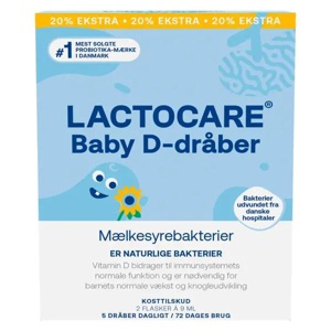 Lactocare Baby Dråber 2-Pack á 9 ml produktbillede