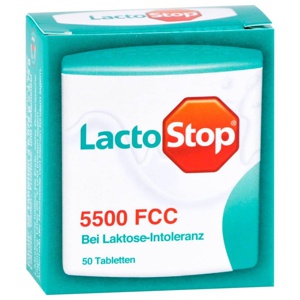 LactoStop 5500 FCC Tabletten Klickspender 50 St Tabletten Produktbild