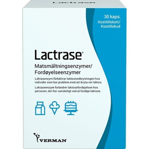 Lactrase - 10 kapsler produktbillede