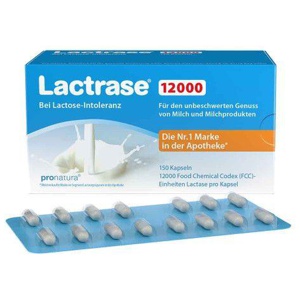 LACTRASE 12.000 FCC Kapseln Produktbild