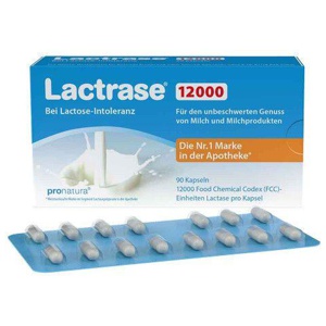 LACTRASE 12.000 FCC Kapseln Produktbild