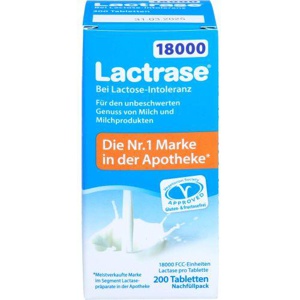 LACTRASE 18.000 FCC Tabletten teilbar Nachfüllp. Produktbild