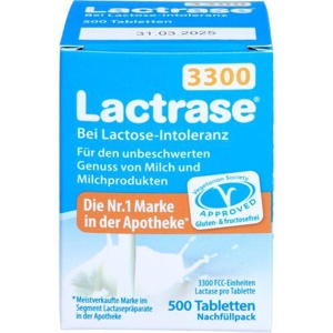 LACTRASE 3.300 FCC Tabletten i.Klicksp.Nachfüllp. Produktbild