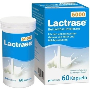 LACTRASE 6.000 FCC Kapseln Produktbild