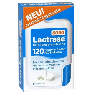 LACTRASE 6.000 FCC Tabletten im Klickspender Produktbild