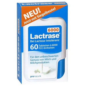 LACTRASE 6.000 FCC Tabletten im Klickspender Produktbild