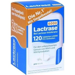 LACTRASE 6.000 FCC Tbl.im Klickspender Doppelpack Produktbild