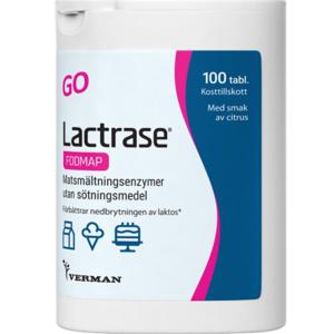 Lactrase Fodmap, 100 st produkt bild