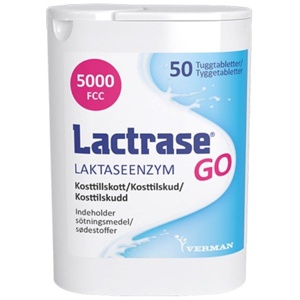 Lactrase Go Tyggetabletter produktbillede
