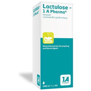 Lactulose - 1 A PharmaÂ® Produktbild