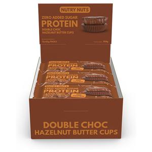 Låda Nutry Nuts Protein Peanut Butter Cups 42 g produkt bild