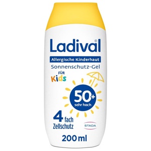 Ladival allergische Kinderhaut Gel LSF 50 +, 200 ml Gel Produktbild