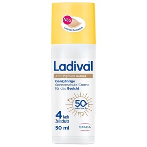 Ladival Anti-Pigment Sonnenschutz Creme getönt LSF 50 +, 50 ml Creme Produktbild