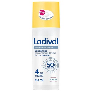 Ladival Hautbarriere Repair Sonnenschutz Creme LSF 50 +, 50 ml Creme Produktbild