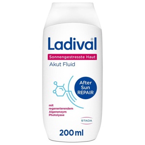 Ladival sonnengestresste Haut Akut Fluid, 200 ml Flüssigkeit Produktbild