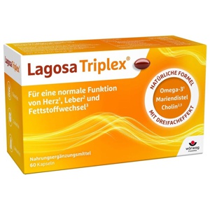 Lagosa Triplex Weichkapseln, 60 St Weichkapseln Produktbild