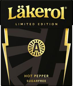 Läkerol Classic Hot Pepper, 25 g produkt bild