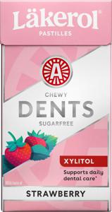 Läkerol Dents Strawberry 36 g produkt bild
