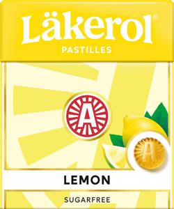 Läkerol Lemon 25 g produkt bild