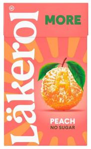 Läkerol More Peach 30 g produkt bild