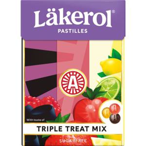 Läkerol Triple Treat 75 g 75 g produkt bild