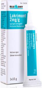 Lakrimont ögongel 2 mg/g 10 g produkt bild