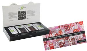 Lakritsfabriken Love 4 pack Godisask med lakrits 170 g produkt bild