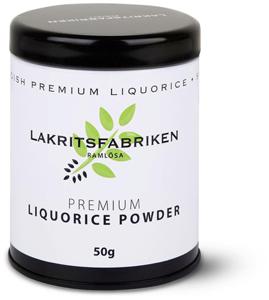 Lakritsfabriken Premium Liquorice Powder 50 g produkt bild