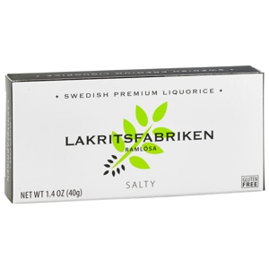 Lakritsfabriken Premium Liquorice Salty 40 g produkt bild