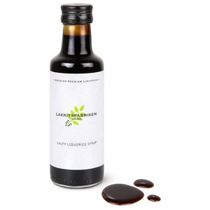 Lakritsfabriken Salty Liquorice Syrup 100 ml produkt bild