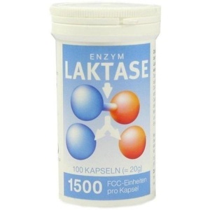 LAKTASE 1.500 FCC Enzym Kapseln Produktbild