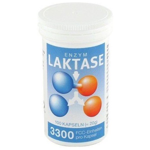 LAKTASE 3.300 FCC Enzym Kapseln Produktbild