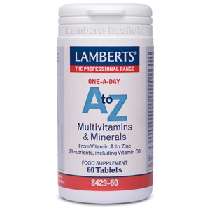 Lamberts A-Z Multivitamins & Minerals Tablets Pack of 60 product image