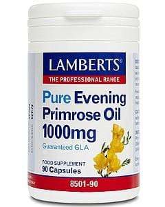 Lamberts Evening Primrose Oil Capsules 1000mg Pack of 90 product image