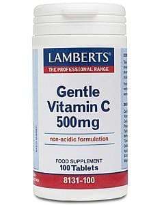 Lamberts Gentle Vitamin C 500mg Tablets Pack of 100 product image