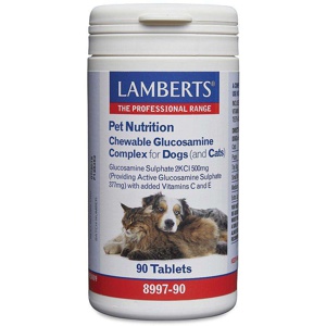 Lamberts Pet Nutrition Chewable Glucosamine Complex Tablets Pack of 90 product image