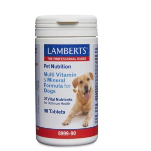 Lamberts Pet Nutrition Multi Vitamin & Mineral for Dogs Tablets Pack of 90 product image