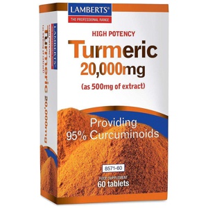 Lamberts Turmeric 20,000mg Tablets Pack of 120 product image